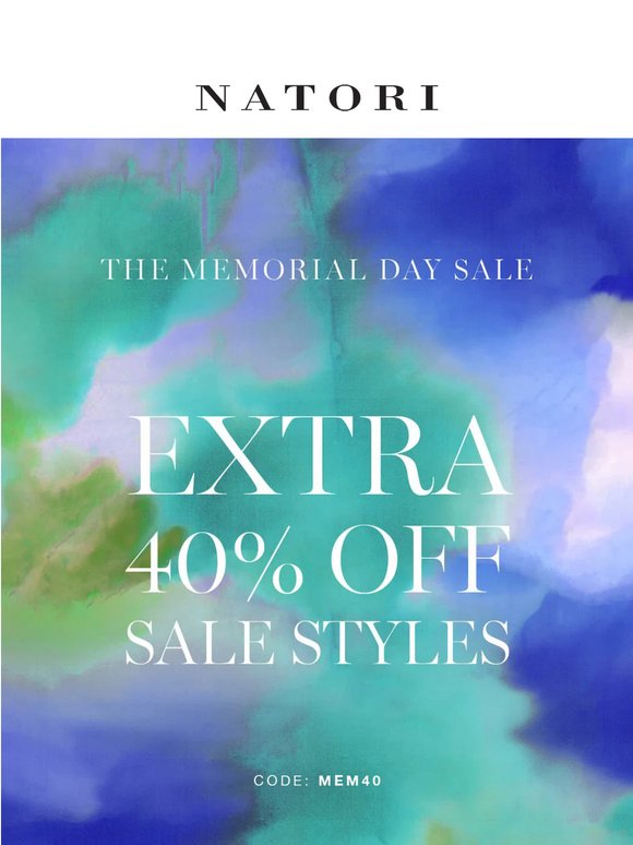 The Memorial Day Sale