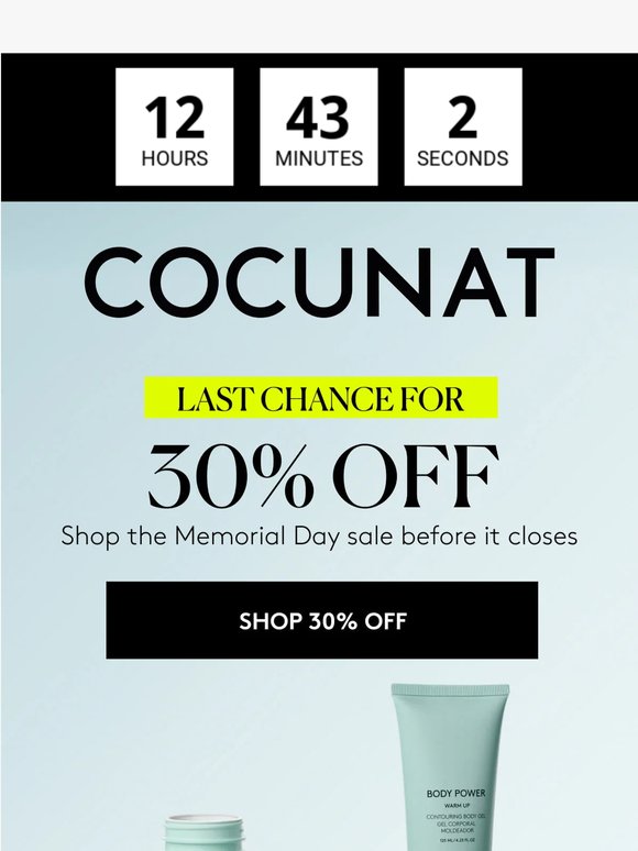 30% off ends today 🚨