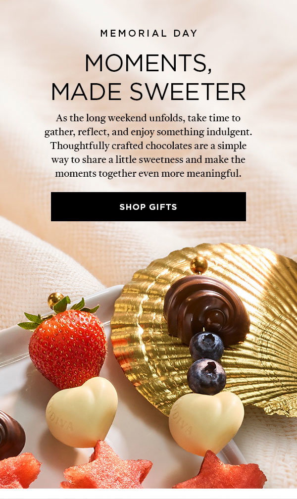 MEMORIAL DAY MOMENTS, MADE SWEETER