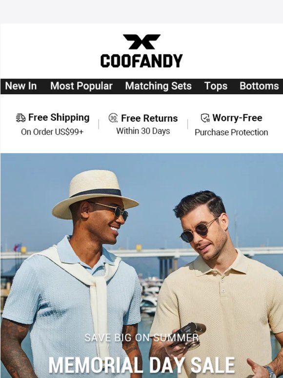 Memorial Day Deal: EXTRA 30% Off Your Purchase!
