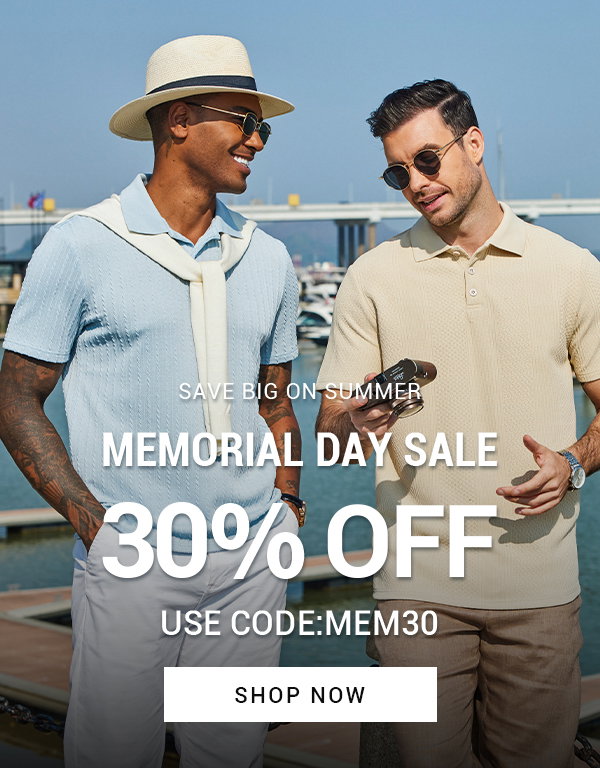 MEMORIAL DAY SALE: 30% OFF