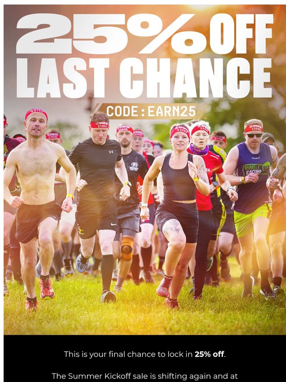 This Is It. 25% Off Ends in Hours.