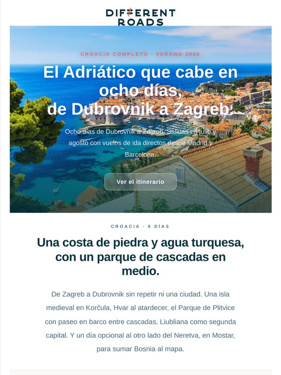 Explora Croacia: 8 días de Dubrovnik a Zagreb