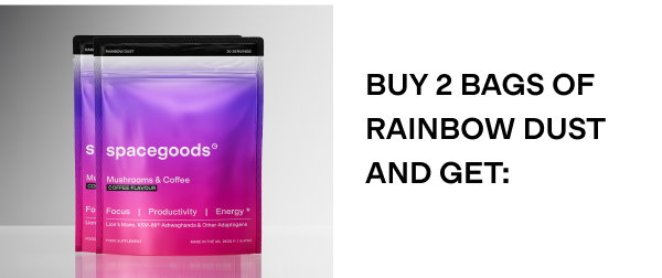 Buy 2 bags of Rainbow Dust & get