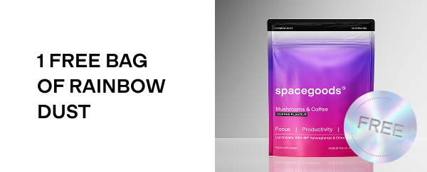 1 Free bag of Rainbow Dust