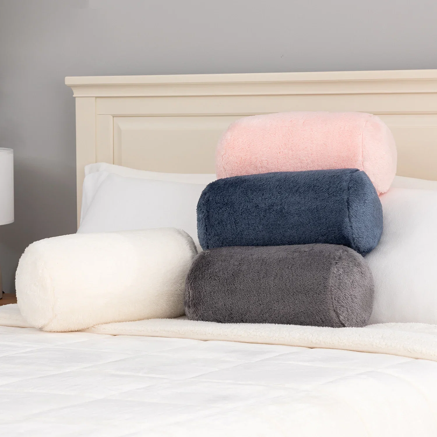 Image of Extra Fluffy™ Neckroll Pillow