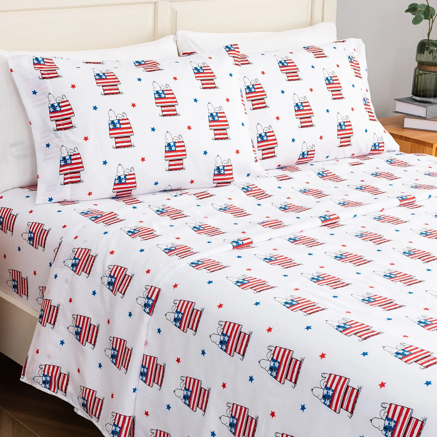 Image of Peanuts® Microfiber Sheet Set