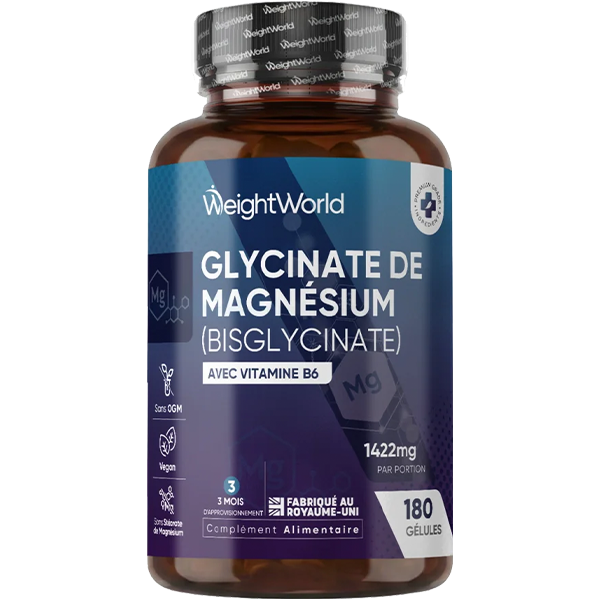 Glycinate de magnésium+ B6