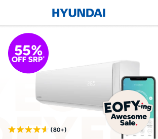 Hyundai 8.8kW Inverter Smart Split System Air Conditioner (Reverse Cycle) Product Image