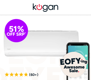 Kogan SmarterHome™ 3.5kW Inverter Split System Air Conditioner (Reverse Cycle) Product Image