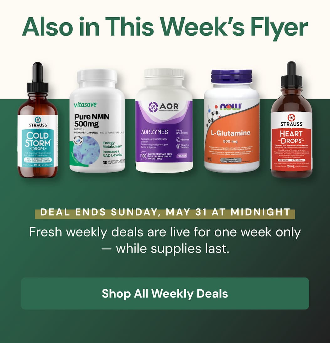 Also in This Week's Flyer: DEAL ENDS SUNDAY, MAY 31 AT MIDNIGHT. Fresh weekly deals are live for one week only — while supplies last.