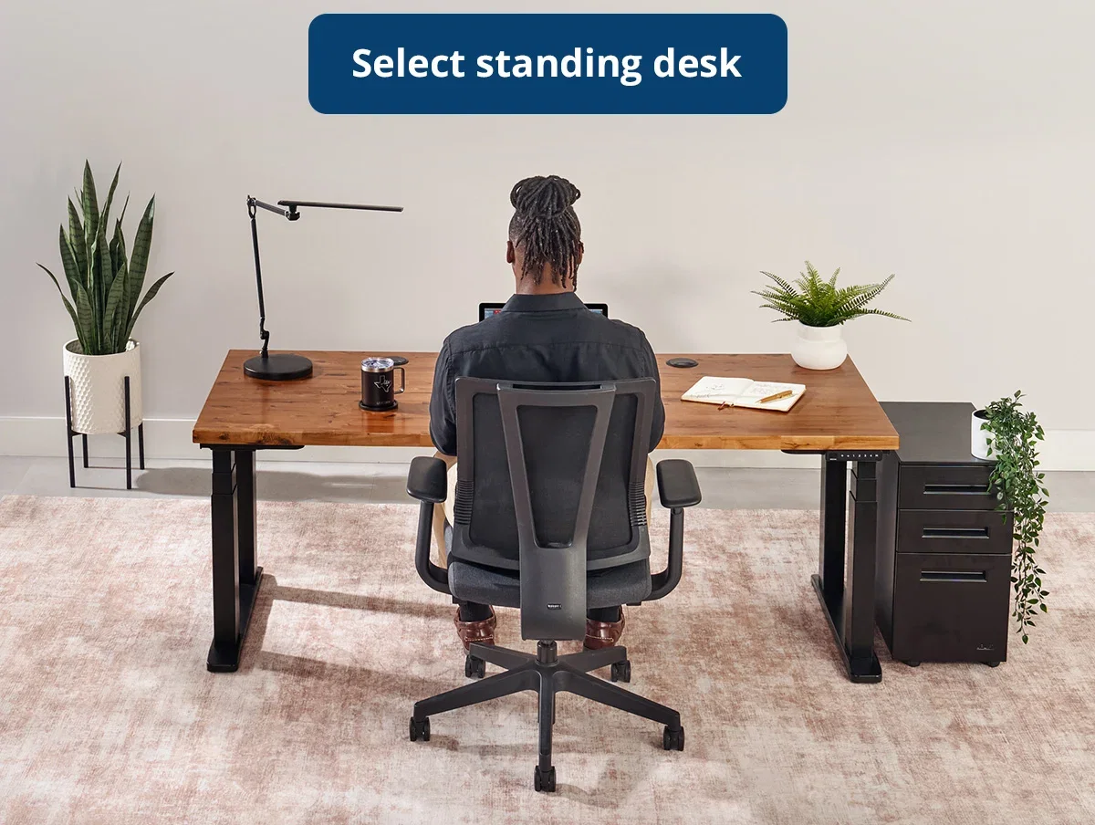 Select standing desk