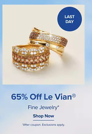 65% off le vian fine jewelry. Shop now. Disclaimer, after coupon.
