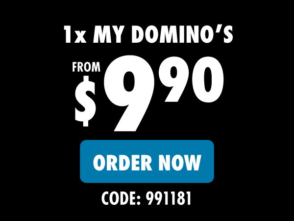 1x My Domino's Box from $9.90