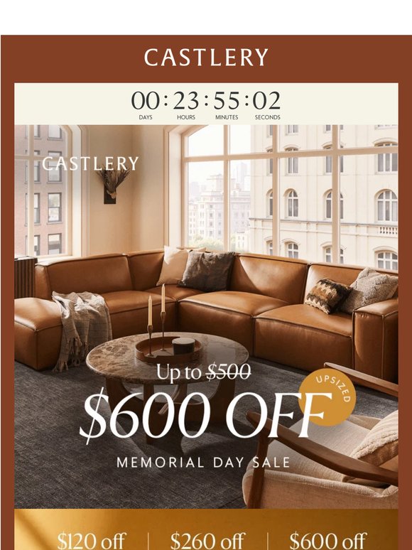 Final hours for upsized $600 savings