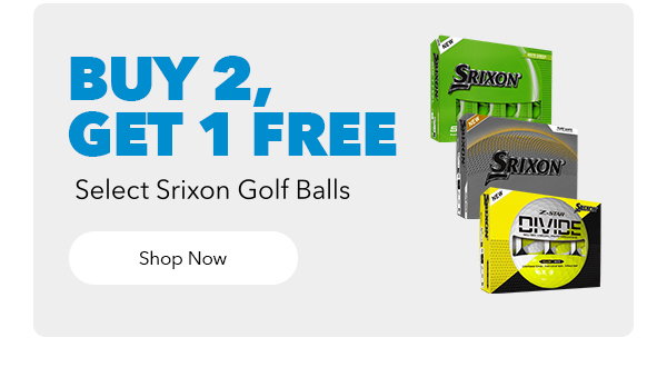 Buy 2, Get 1 Free | Select Srixon Golf Balls