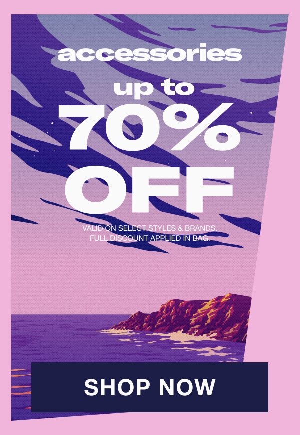 Shop sale accessories up to 70% off