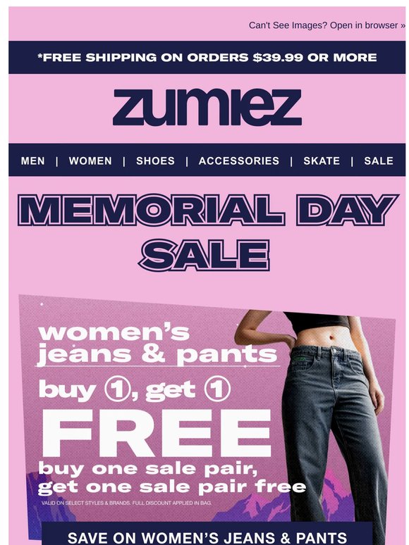 BOGO Free Women's Jeans & Pants 👀