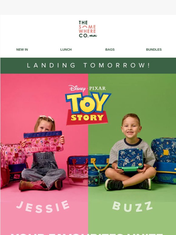 NEW Toy Story friends arrive tomorrow!