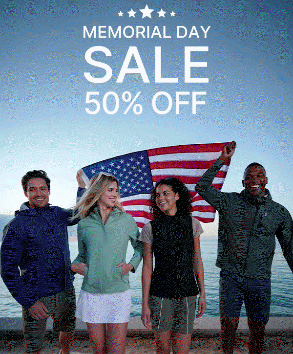 memorial day sale - 50% off - ends today