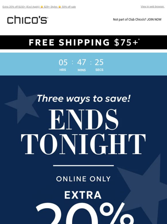 Hurry, these can't-miss combinable offers END TONIGHT (!!)