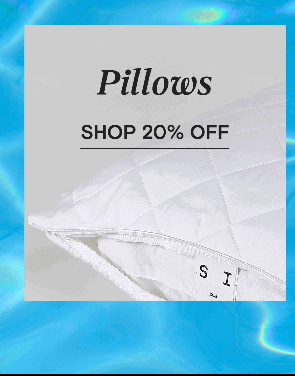 Pillows | SHOP 20% OFF