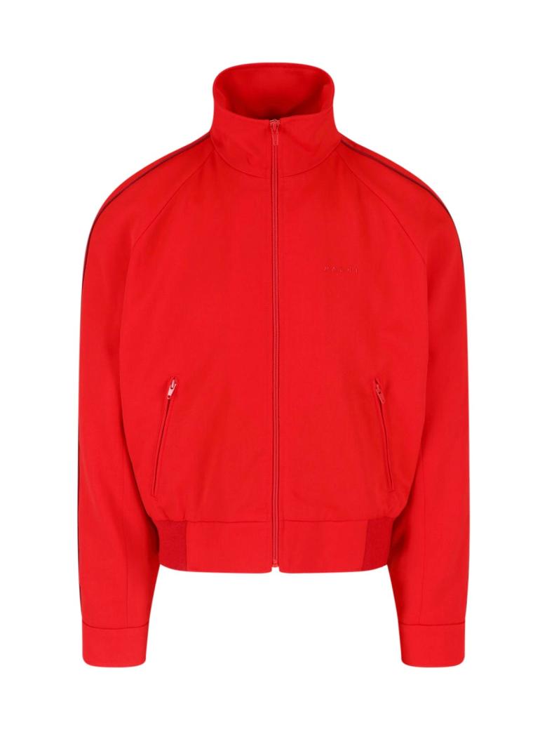 Marni - Giacca zip in lana vergine