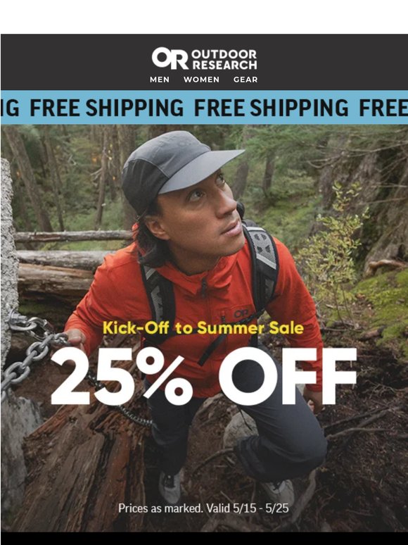 Ends Tonight! 25% Off + Free Shipping!