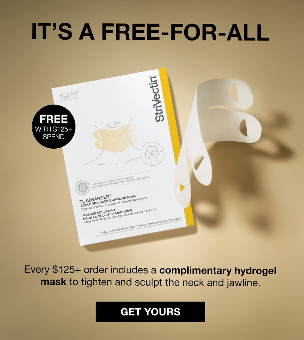 Get a complimentary hydrogel mask with orders 125$+