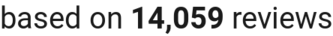 number of reviews