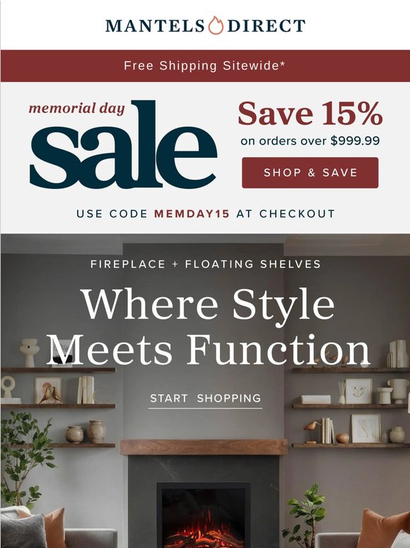 🔥 Reminder: Your Memorial Day Savings End Soon