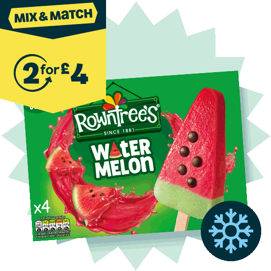 Shop 2 for £4 Ice Lollies