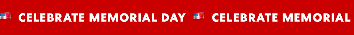 Celebrate Memorial Day!