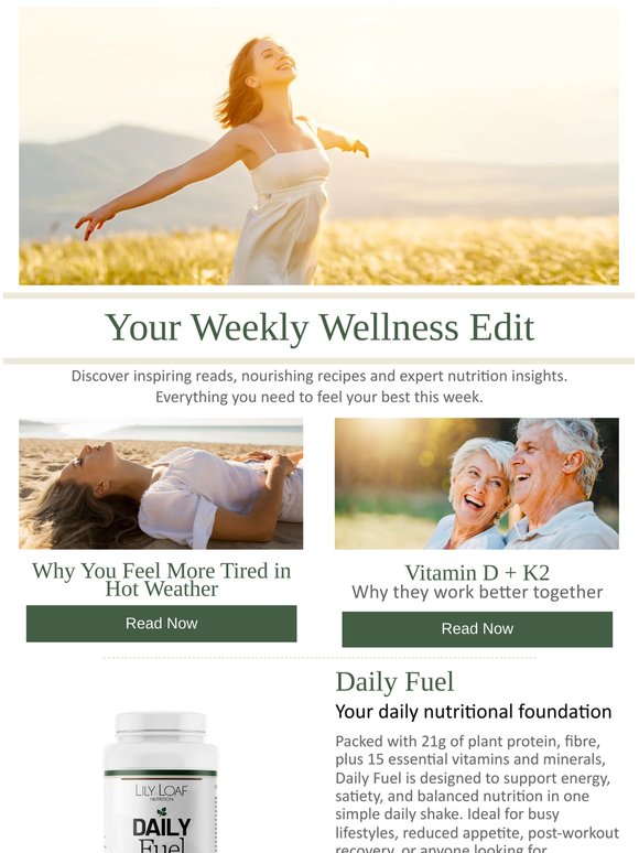 Summer Energy, Smarter Nutrition & The Vitamin Pairing You Should Know About