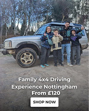 Family 4x4 Driving Experience Nottingham (Ages 12+)