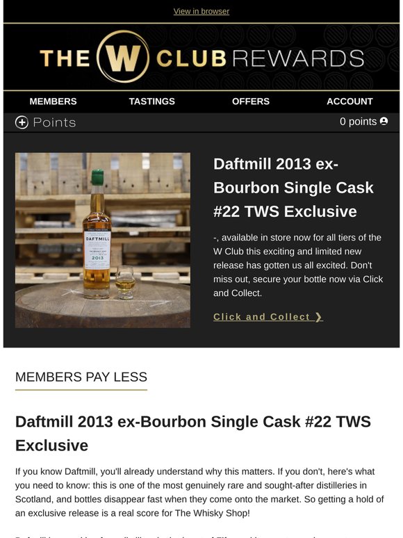 Daftmill TWS Exclusive 🥃