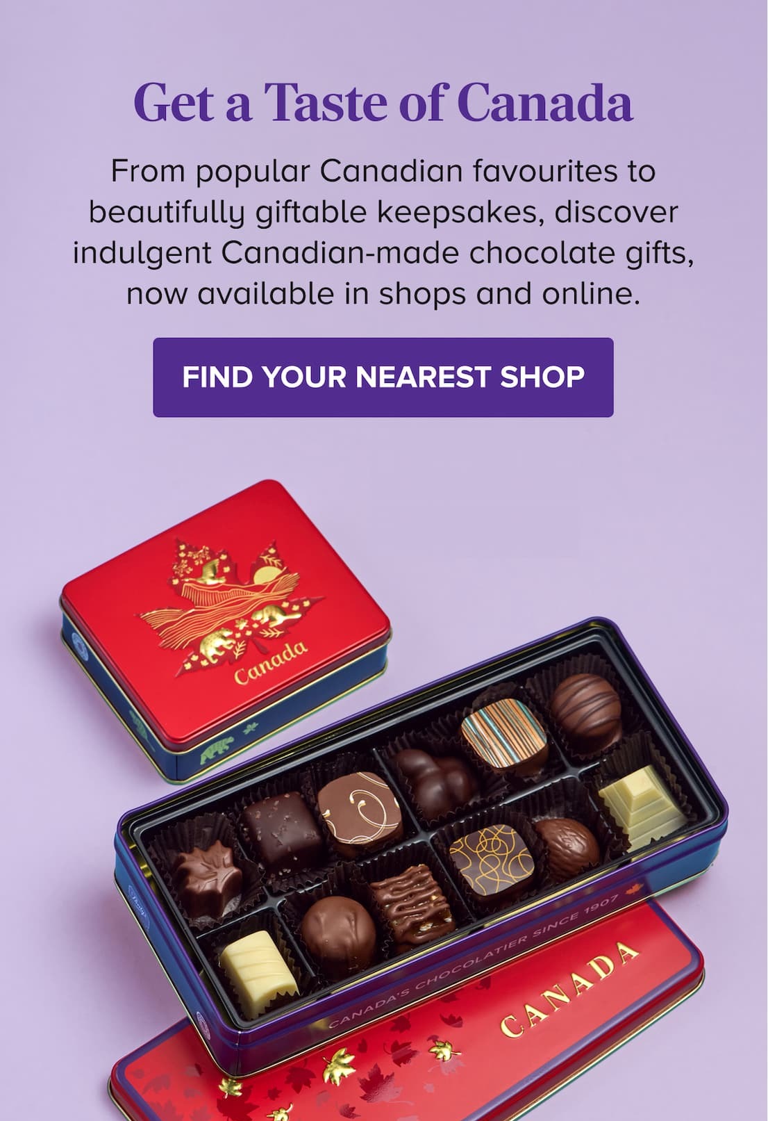Get a Taste of Canada SHOP NOW