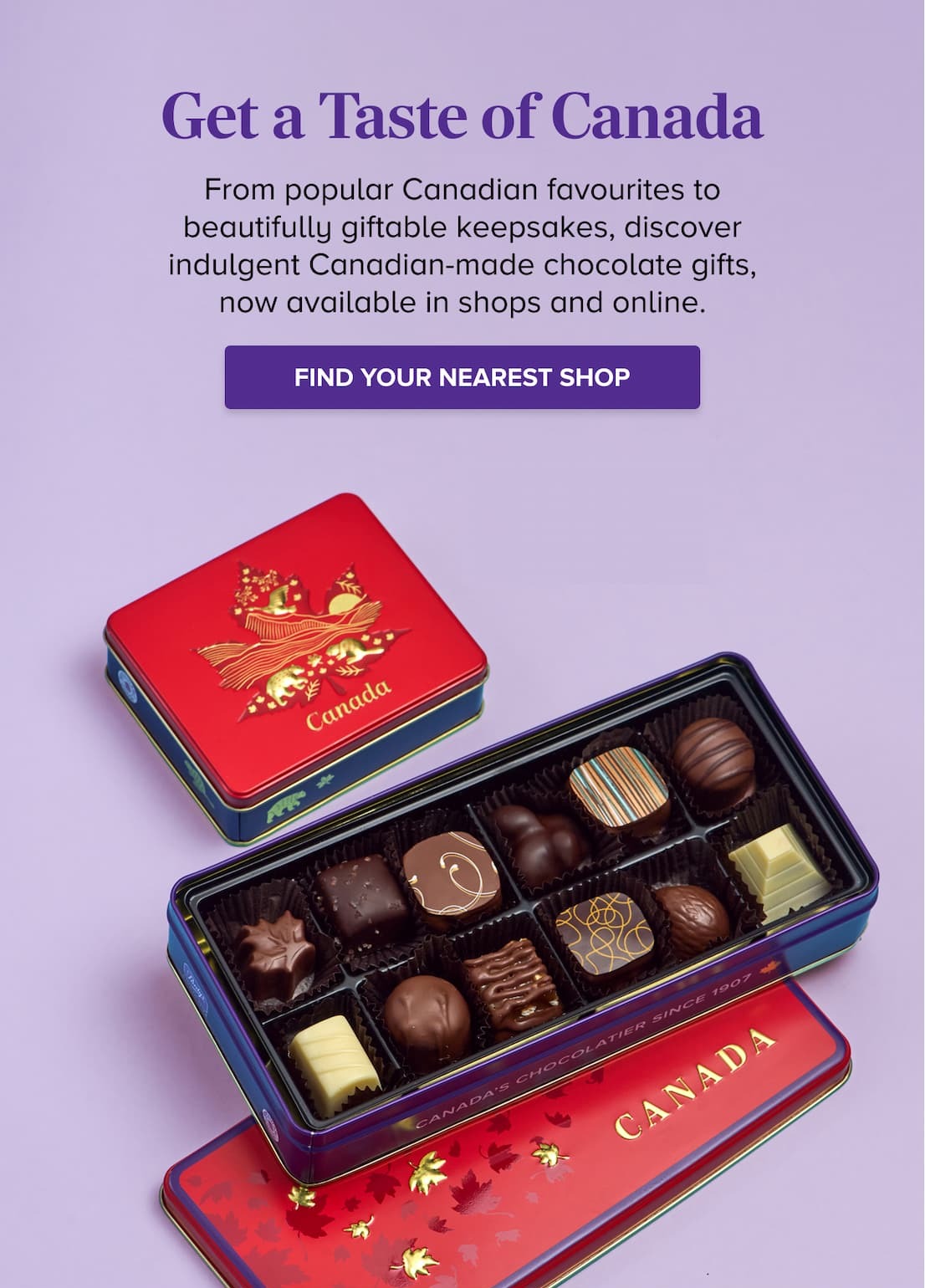 Get a Taste of Canada SHOP NOW