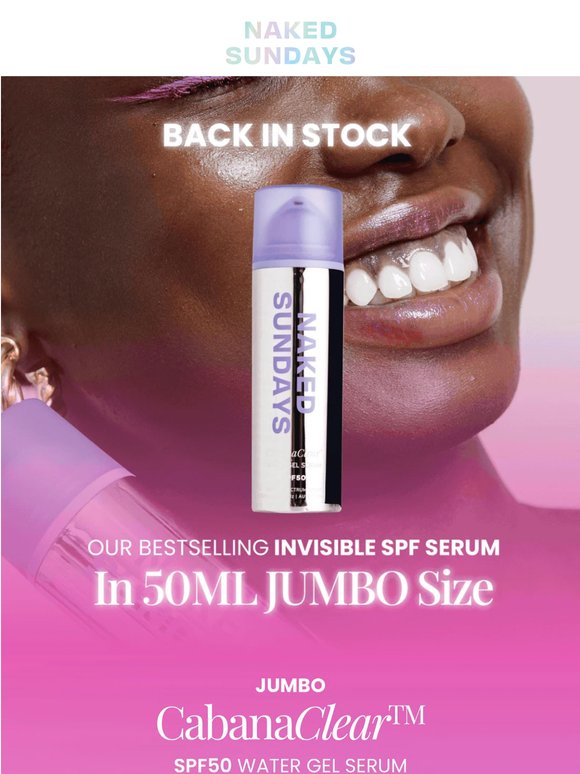 Look who's back in stock 👀
