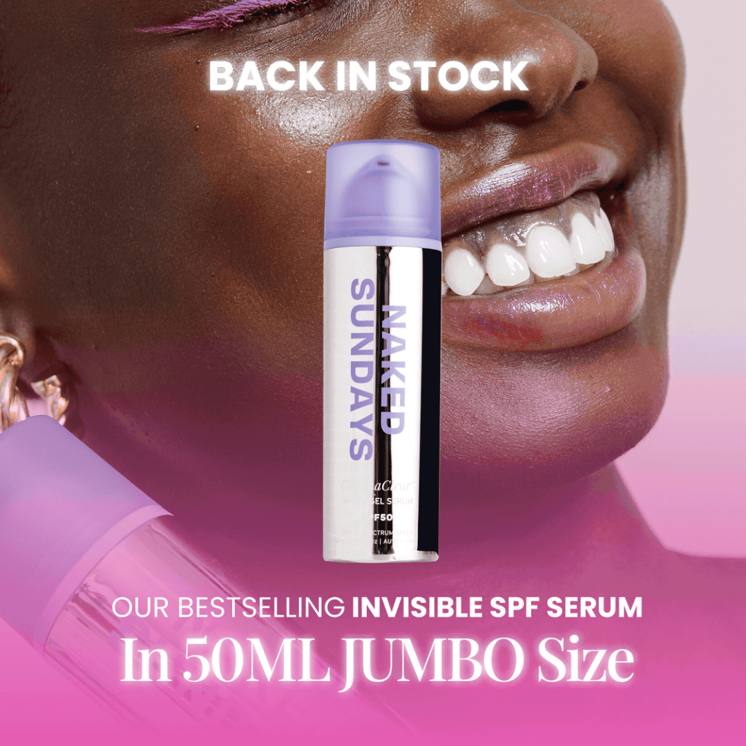 Back In Stock: CabanaClear SPF50 Jumbo