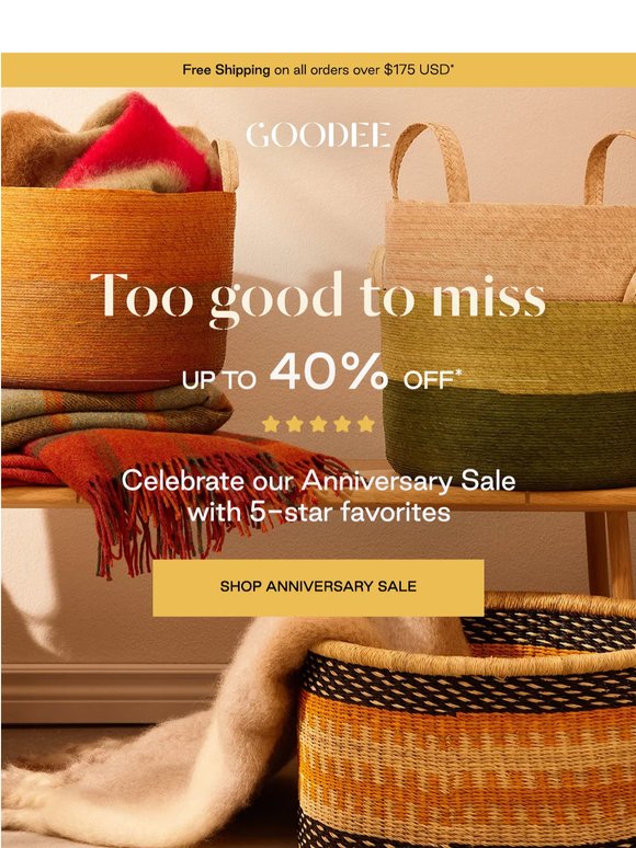 Anniversary Sale: Most Loved by You