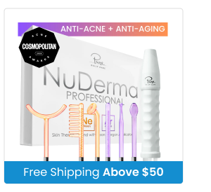 NuDerma Professional High Frequency Wand