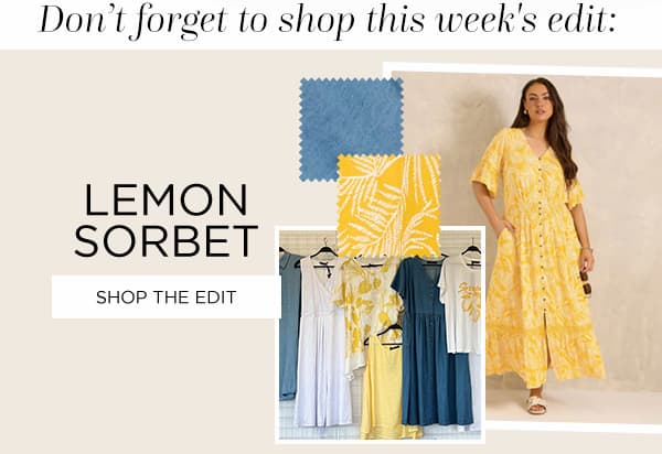 Lemon-sorbet
