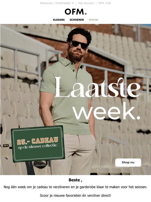 Laatste week | 25,- cadeau! 🎁