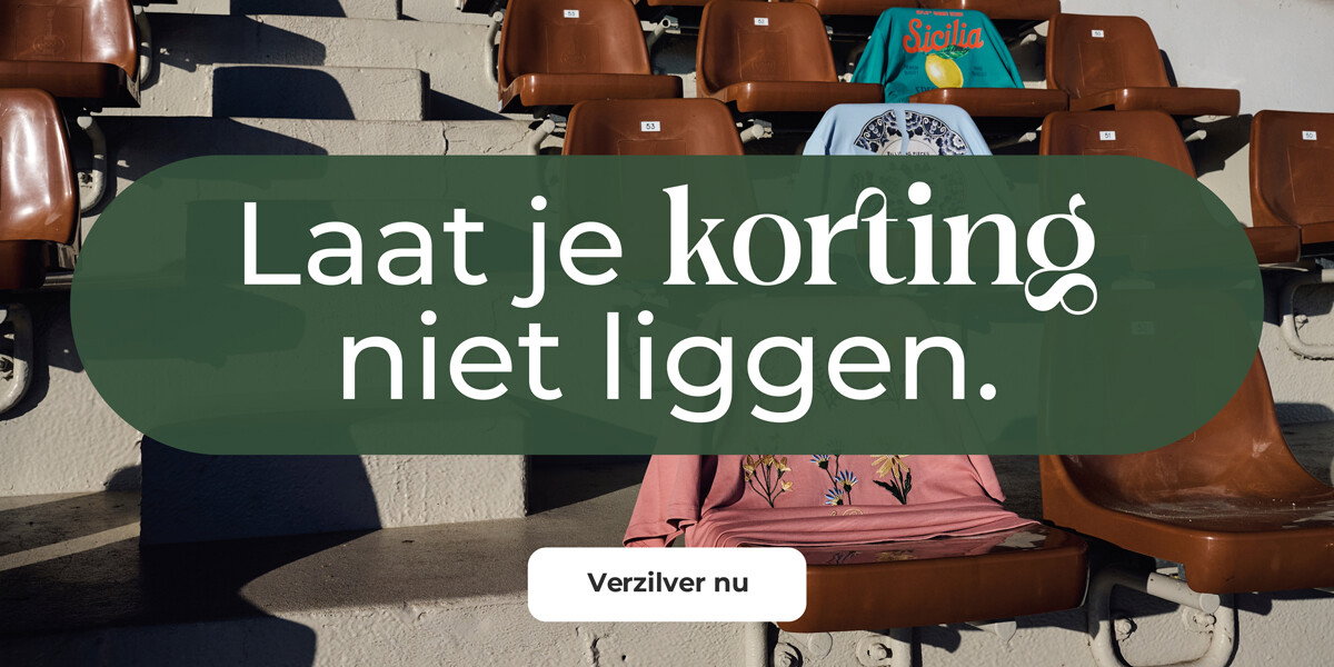 Laat je korting niet liggen