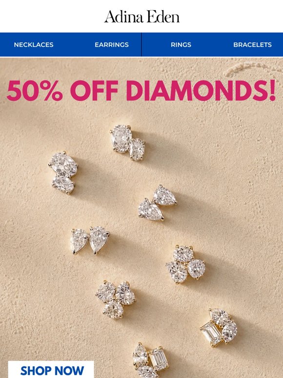 💎 50% OFF DIAMONDS 💎