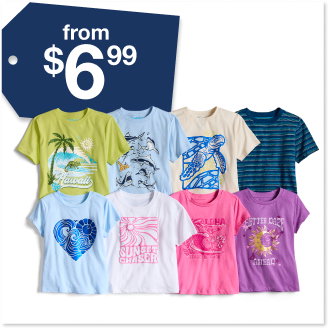 Kids’ Tees Or Tops