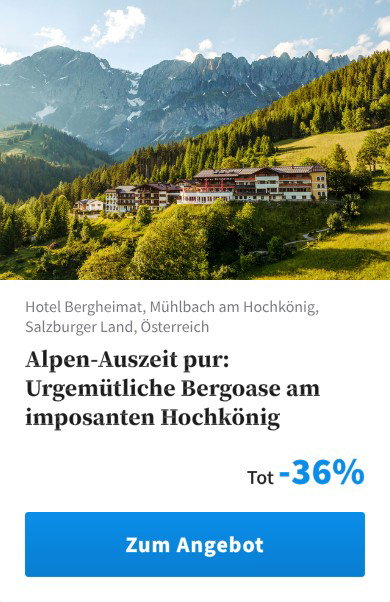 Alpen-Auszeit pur: Urgemütliche Bergoase am imposanten Hochkönig