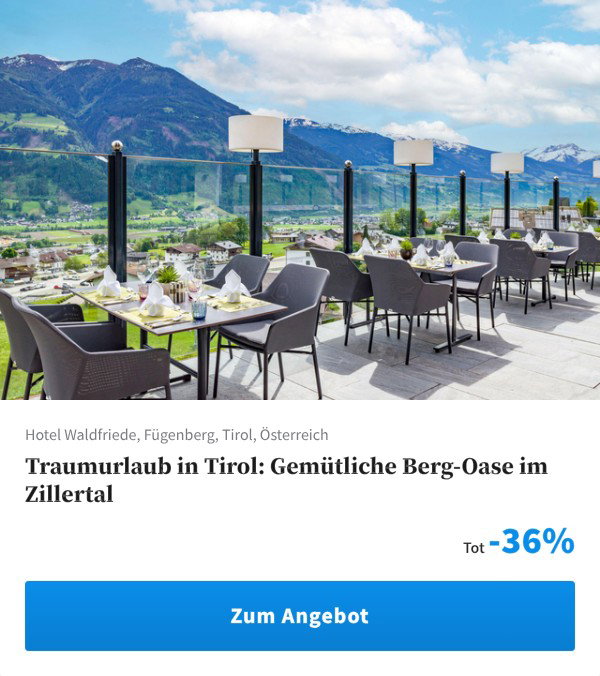 Traumurlaub in Tirol: Gemütliche Berg-Oase im Zillertal