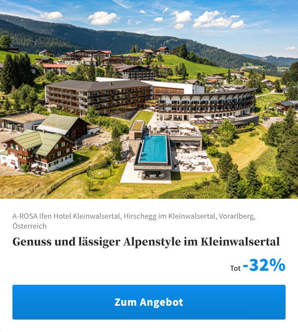 Genuss und lässiger Alpenstyle im Kleinwalsertal